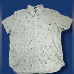 Chubbies Friday Shirt Men's XXL Hawaiian Short Sleeve Floral Pineapple Beach